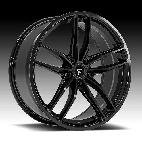 Fittipaldi 361B Gloss Black Custom Wheels 1